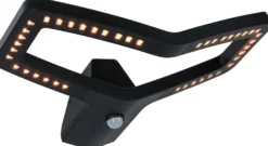 LED-ulkoseinävalaisin Paulmann Alara Smart Home Zigbee 3.0 375x270mm hämäräohjattu liiketunnistin IR 3000-2200K 10W 450lm antrasiitti