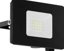 LED-ulkoseinävalaisin/-valonheitin Eglo Faedo 95x130 mm musta