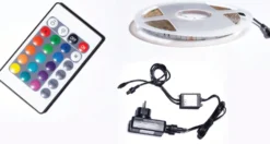 LED-valonauha Heat RGB 4,8W IP44/IP65 5m + kaukosäädin