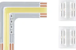 LED-valonauha Paulmann MaxLED 1000 Full-Line COB, kulmaosa, 0.7W, 2000lm/m, säädettävä värilämpötila