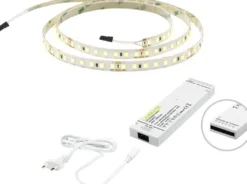 LED-valonauha + virtalähde Limente ProCom, 3m, eri värilämpötiloja