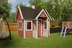 Leikkimökki parvella Jalotakka, 4.8m², puuvalmis