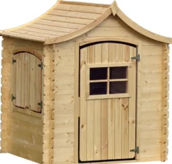 Leikkimökki Timbela M550, 1.1m², eri vaihtoehtoja