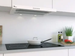 Liesituuletin Thermex Super Silent Slider 600mm valkoinen ulkoiselle moottorille