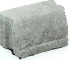 Liimattava reunakivi Rudus kaarre R1000 kovera 195x130x120 mm sileä harmaa