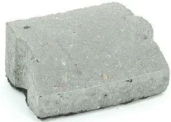Liimattava reunakivi Rudus kaarre R1000 kupera 195x130x80 mm sileä harmaa