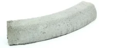 Liimattava reunakivi Rudus kaarre R1000 kupera 523x130x120 mm sileä harmaa