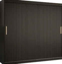 Liukuovivaatekaappi Nomla RIFLO SLIM 1 200, 200x200cm