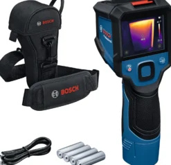 Lämpökamera Bosch Professional GTC 12V-450-13 Solo 12V 3 x AA-paristot ja kotelo