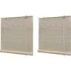 Luonnolliset bambu rullaverhot 2 kpl 120x160 cm