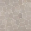 Luonnonkivilaatta Qualitystone Pentagon White, 150x100mm