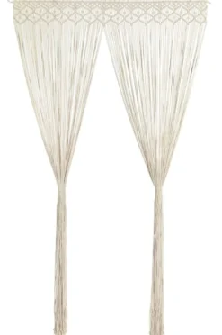 Macrame verho 140x240 cm puuvilla