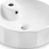 Malja-allas Bathco Circus, Ø420mm, valkoinen