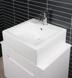 Malja-allas Tammiholma Faro 460x155x460 mm valkoinen