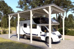Matkailuautokatos Holzbrüder Ralf 28m2