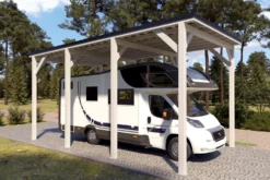Matkailuautokatos Holzbrüder Ralf 28m2