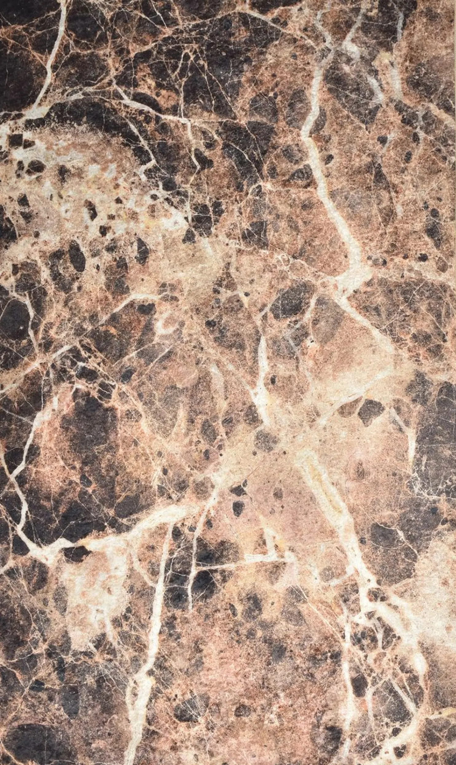 Matto Linento Mozaik, 100x200cm, ruskea
