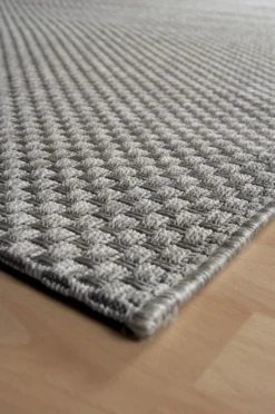 Matto Louhi 80x300 cm vaaleanharmaa