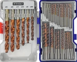 Metalliporanteräsarja Tivoly Furius Fusio HSS, 1–13mm, 100 kpl