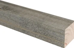 Mitallistettu puutavara JR-Wood, 48x48x5400mm, homesuojattu, musta