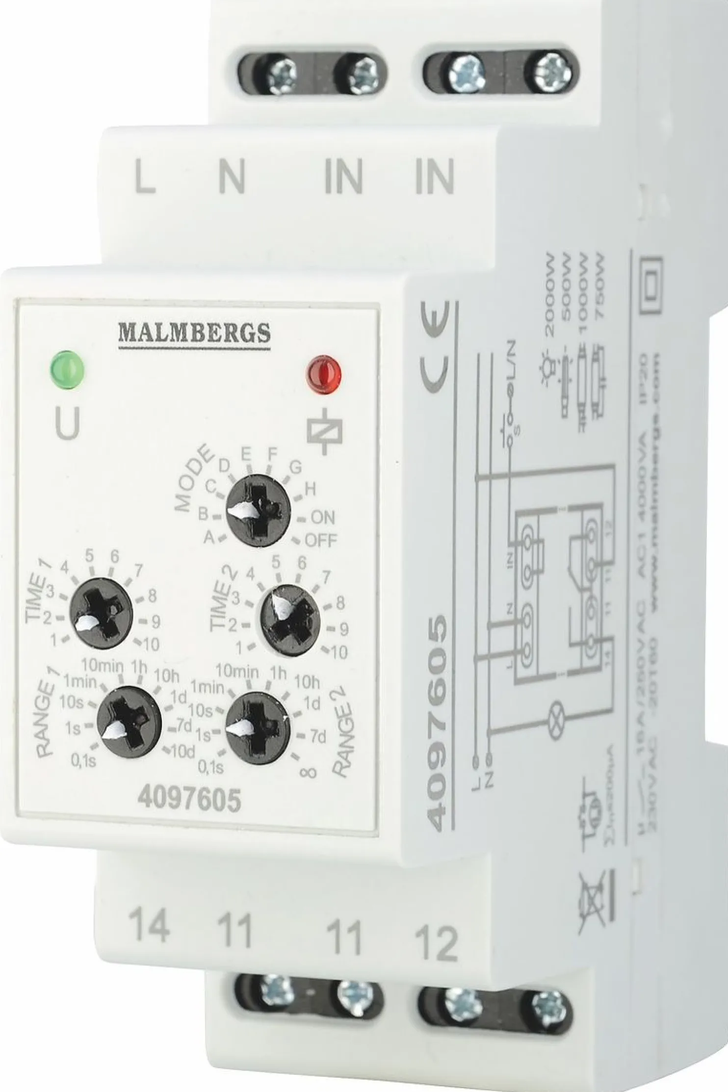 Monitoimintorele Malmbergs, 230V