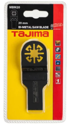 Monitoimityökalun sahanterä Tajima BiMetal 20mm, puulle, muoville ja metallille