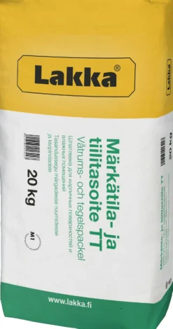 Märkätila- ja tiilitasoite Lakka, TT 20kg