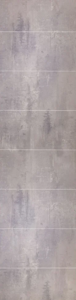 Märkätilalevy Berry Alloc Wall&Water Cement Satin 600 x 300 mm:n kuviolla