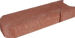 Muurikivi Rudus Aitakivi kansipari 560x200x100 mm sileä punainen