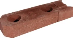 Muurikivi Rudus Aitakivi peruspari 560x200x100 mm sileä punainen