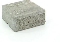 Muurikivi Rudus Muurikko kansikivi 235x235x100 mm sileä harmaa