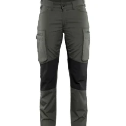 Naisten housut Blåkläder 7159 Stretch army green/musta