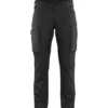 Naisten housut Blåkläder 7159 Stretch musta