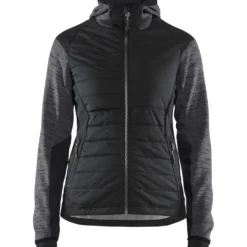 Naisten hybriditakki Blåkläder 5931 tummanharmaa/musta
