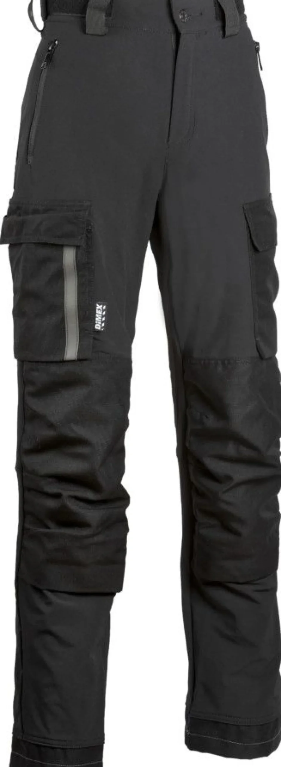 Naisten stretch-housut Dimex 6146, musta