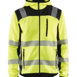 Neulottu takki Blåkläder 4923 Highvis huomiokeltainen/musta