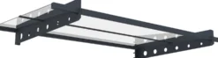 Ovikatos Fornorth Modern 150x80cm harmaa