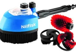 Painepesurin monitoimiharja Nilfisk Multi Brush Kit 3in1 sis. kaikki harjaosat