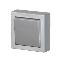 Painike ABB Impressivo - 1/10AX/250V/IP21 PPJ 2X alumiini