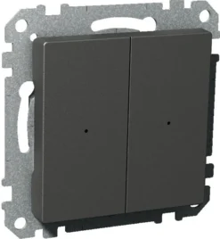 Painikevipu KNX 2 toiminto UK antrasiitti Exxact