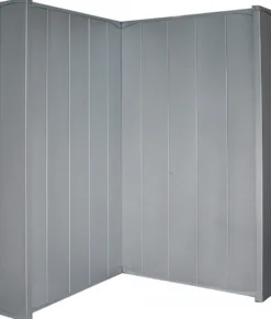 Palosuojaseinä Jalotakka L-malli, 850x850mm, eri värivaihtoehtoja