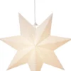 Paperitähti Star Trading Lysa, 43cm, valkoinen