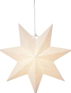 Paperitähti Star Trading Lysa, 43cm, valkoinen