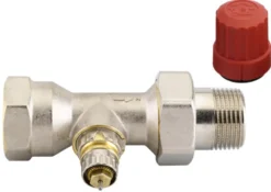Patteriventtiili Danfoss RA-N UK, DN15, ulkokulma