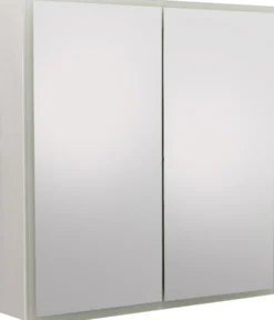 Peilikaappi LED-valaisimella Tammiholma Parma 600x600mm pistorasia ja vikavirtasuoja valkoinen