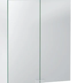 Peilikaappi LED-valolla Geberit Option Basic, pistorasia, valkoinen, eri kokoja