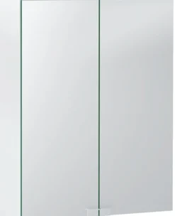 Peilikaappi LED-valolla Geberit Option Basic, pistorasia, valkoinen, eri kokoja