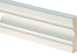Peitelista Maler Aura 16x60x2200mm mänty valkoinen