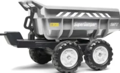 Peräkärry kipillä leikkitraktoriin Falk Super Dumper