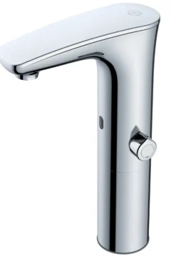 Pesuallashana Gustavsberg Sensoric 1.0, kosketusvapaa, 240 mm jalka, lyijytön, kromi